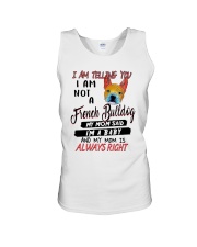 Bulldog Dog I Am Not A French Bulldog Unisex Tank tile