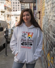 Bulldog Dog I Am Not A French Bulldog Hooded Sweatshirt lifestyle-unisex-hoodie-front-1