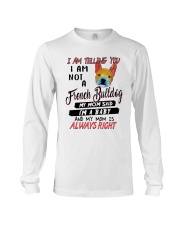 Bulldog Dog I Am Not A French Bulldog Long Sleeve Tee tile