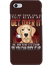 Labrador Dog Get Over It Phone Case tile