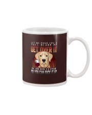 Labrador Dog Get Over It Mug tile