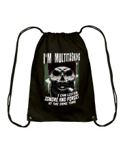 Beard I'm Multitasking Drawstring Bag tile