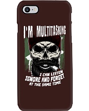 Beard I'm Multitasking Phone Case tile
