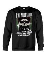 Beard I'm Multitasking Crewneck Sweatshirt tile