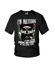 Beard I'm Multitasking Youth T-Shirt tile