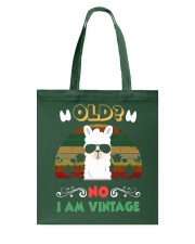 Llama Old No I am Vintage Tote Bag tile