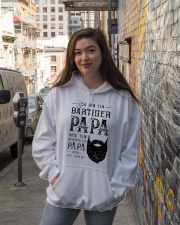 Beard I'm A Bearded Dad 1 Hooded Sweatshirt lifestyle-unisex-hoodie-front-1