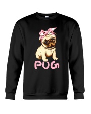 Pug Dog 040220-4 Crewneck Sweatshirt tile