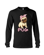 Pug Dog 040220-4 Long Sleeve Tee tile