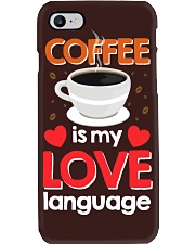 Coffee Is My Love Language Phone Case tile
