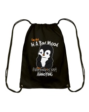 Penguins I'm Not In A Bad Mood Drawstring Bag tile
