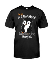 Penguins I'm Not In A Bad Mood Classic T-Shirt tile