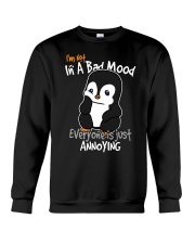 Penguins I'm Not In A Bad Mood Crewneck Sweatshirt tile