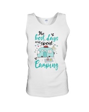 Camping Lovers The Best Days Are Spent Camping Unisex Tank tile