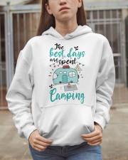 Camping Lovers The Best Days Are Spent Camping Hooded Sweatshirt apparel-hooded-sweatshirt-lifestyle-07