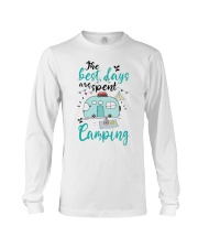 Camping Lovers The Best Days Are Spent Camping Long Sleeve Tee tile