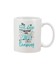 Camping Lovers The Best Days Are Spent Camping Mug tile