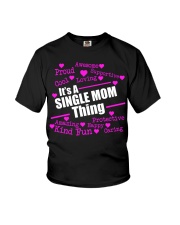 Mother Single Mom Youth T-Shirt tile