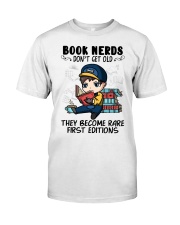 Book Nerds Don't Get Old Mechanic Classic T-Shirt tile