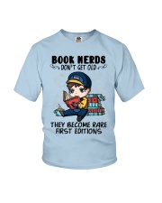 Book Nerds Don't Get Old Mechanic Youth T-Shirt tile