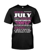 July Queens Are Born In July Classic T-Shirt tile