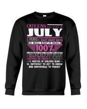 July Queens Are Born In July Crewneck Sweatshirt tile