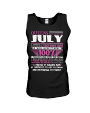 July Queens Are Born In July Unisex Tank tile