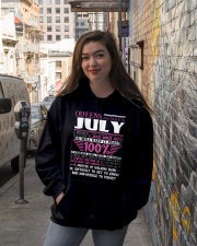 July Queens Are Born In July Hooded Sweatshirt lifestyle-unisex-hoodie-front-1