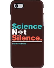 Science Not Silence Science March Phone Case tile
