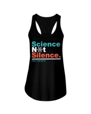 Science Not Silence Science March Ladies Flowy Tank tile