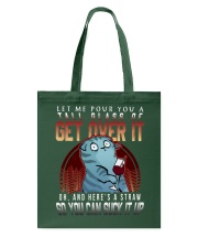 Cat Get Over It Tote Bag tile