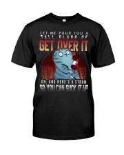 Cat Get Over It Classic T-Shirt tile