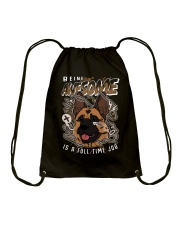 German Shepherd Dog Is A Full Time Job Drawstring Bag tile