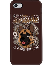 German Shepherd Dog Is A Full Time Job Phone Case tile