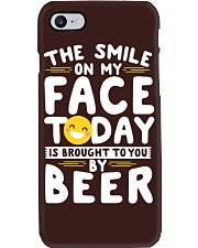 Beer The Smile On My Face Today Phone Case tile