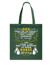 Horse Riding Accept Things Tote Bag tile