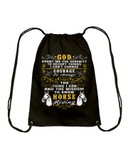 Horse Riding Accept Things Drawstring Bag tile