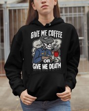 Coffee Give Me Coffee Or Give Me Death 13 Hooded Sweatshirt apparel-hooded-sweatshirt-lifestyle-07