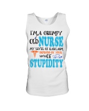 Nurse I'm A Grumpy Old Nurse Unisex Tank tile