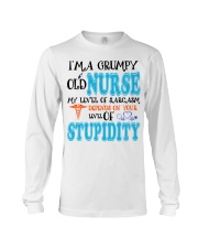 Nurse I'm A Grumpy Old Nurse Long Sleeve Tee tile