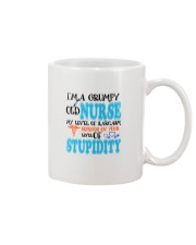 Nurse I'm A Grumpy Old Nurse Mug tile