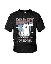 Samoyed Dog I'm Not Short Youth T-Shirt tile