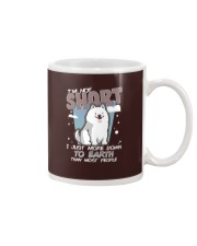 Samoyed Dog I'm Not Short Mug tile