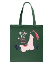 Llama Dream Big Little One Llama Tote Bag tile