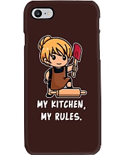 Mother My Kitchen My Rules Phone Case tile