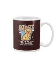 Golden Retriever Dog I'm Not Short Mug tile
