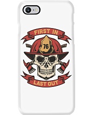 Firefighter First In Last Out Phone Case tile