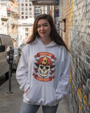 Firefighter First In Last Out Hooded Sweatshirt lifestyle-unisex-hoodie-front-1
