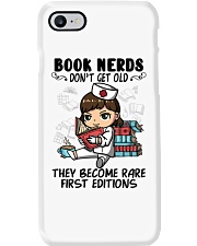 Nurse Book Nerds Don't Get Old Phone Case tile