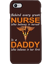 Father Behind Every Great Nurse Phone Case tile